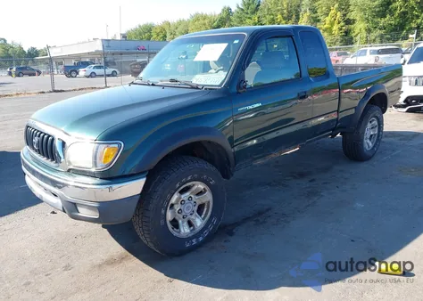 2004 Toyota Tacoma из США, поврежденный, VIN 5TEWM72N84Z323623